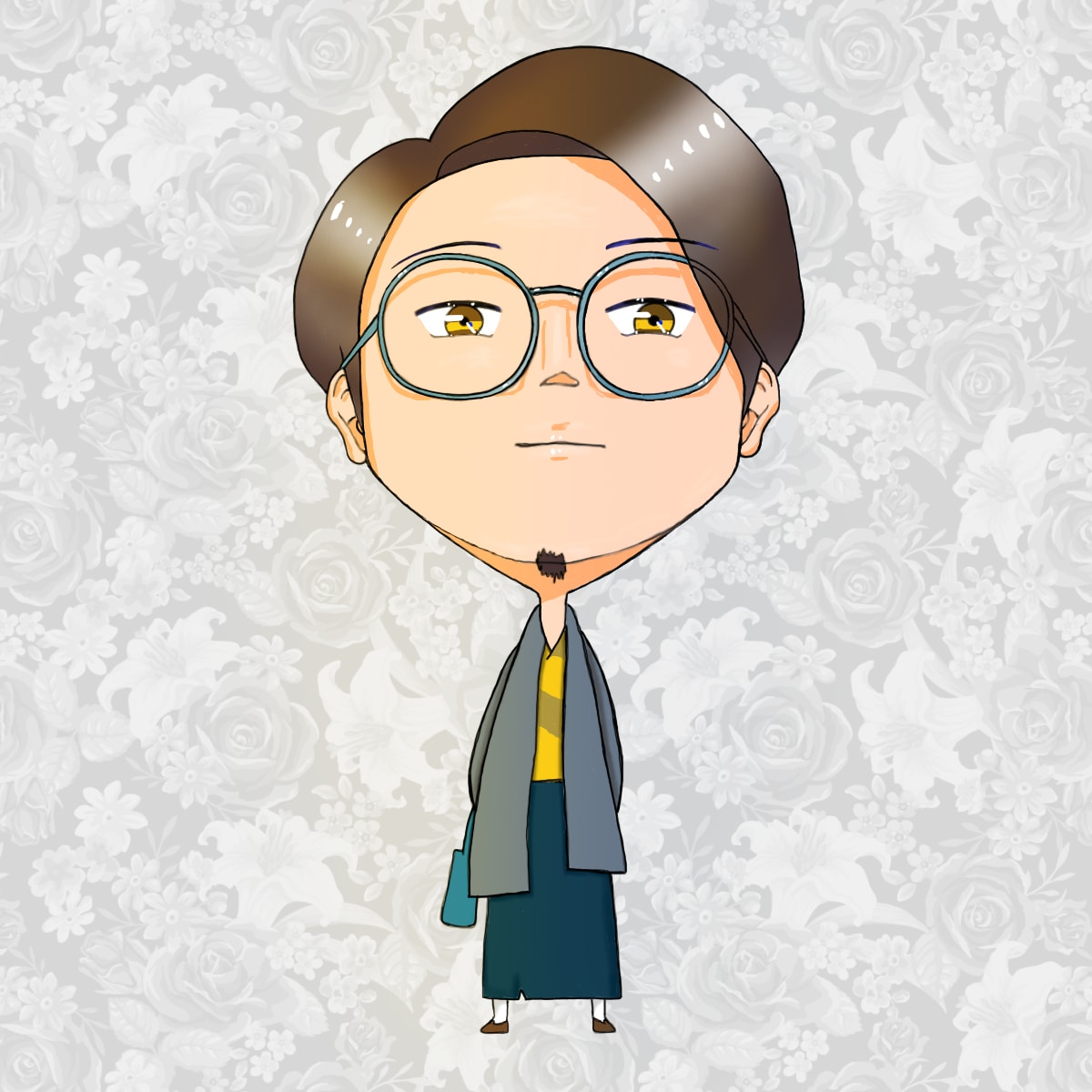 あなたのキャラが3秒で伝わるSNSアイコン描きます 全身の2頭身ちびキャラであなたの好きなものこだわりが伝わる！ イメージ2