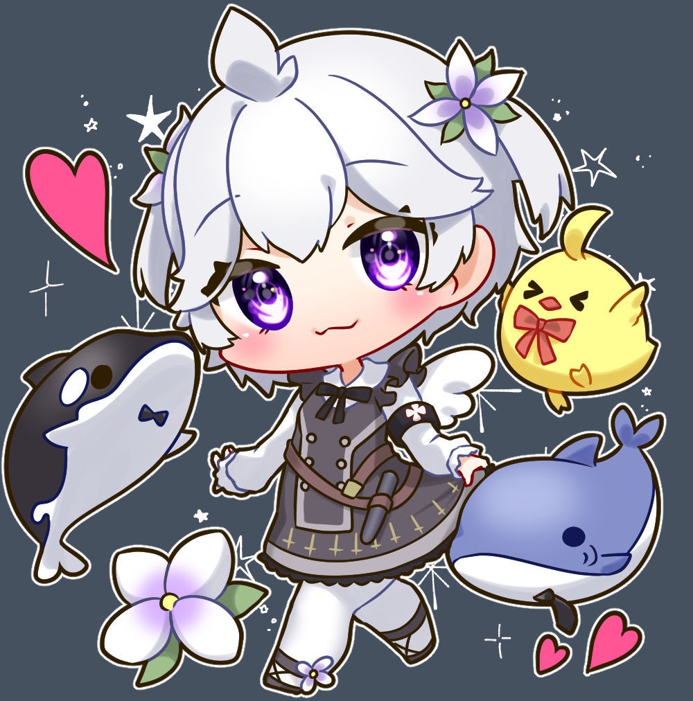 可愛いデフォルメイラストを描きます アイコンやヘッダー、立ち絵など承ります！ イメージ9