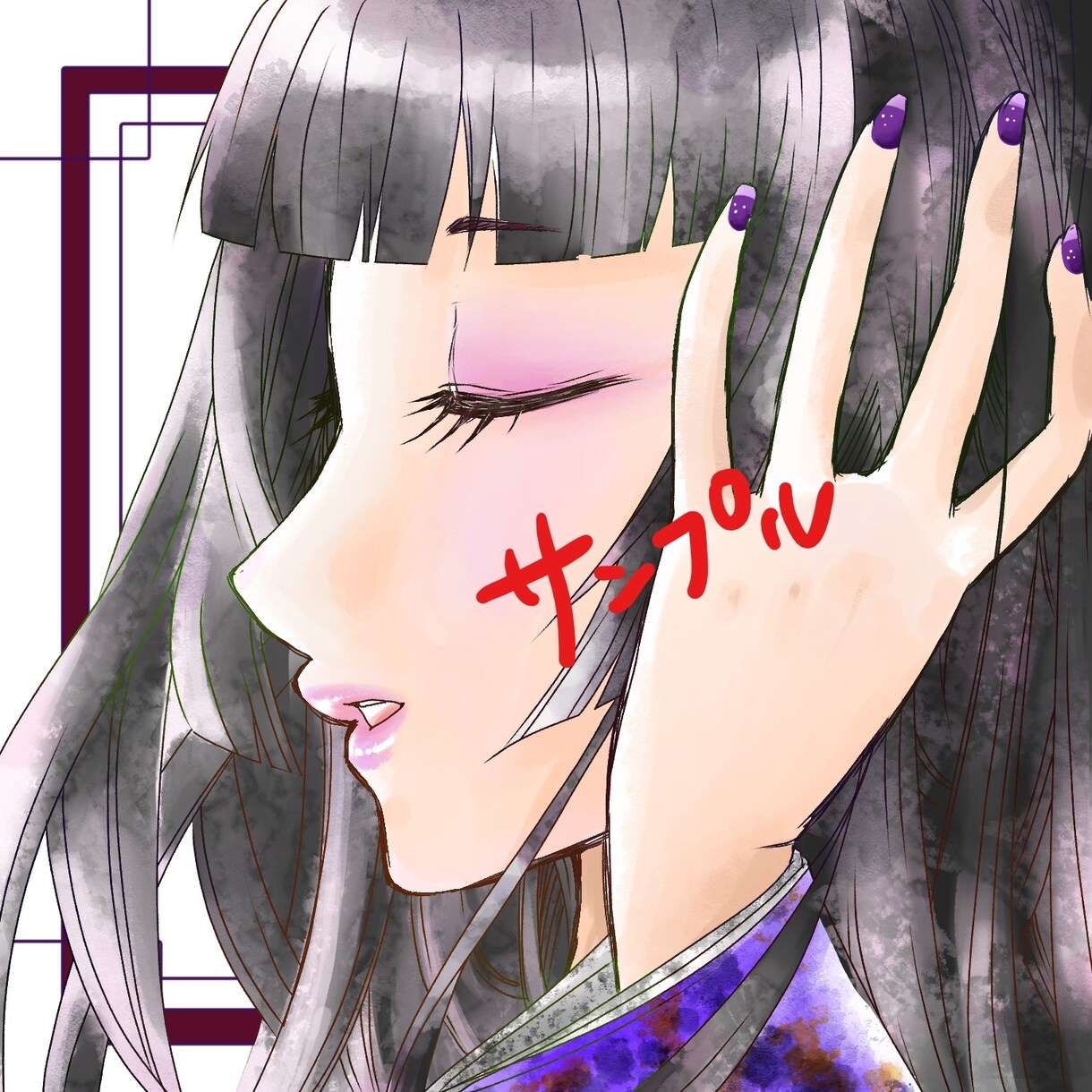 商用可◎女の子アイコン描きます SNSで使えるアイコンサイズの絵描きます イメージ5