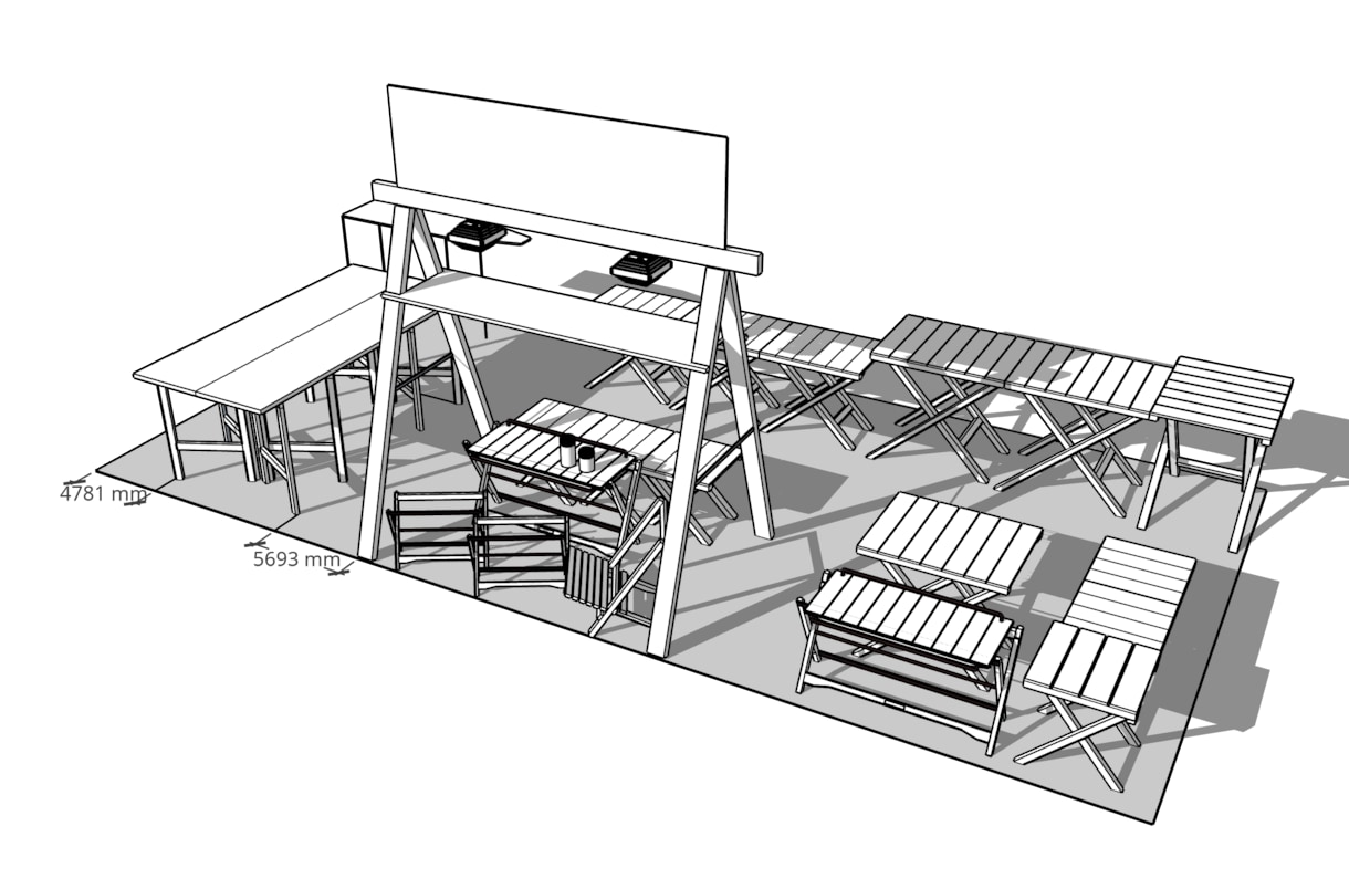 複雑な製品、店舗什器陳列イメージなど３Dで描きます 立体で描いて動かせるのでイメージを伝えやすい！ イメージ4