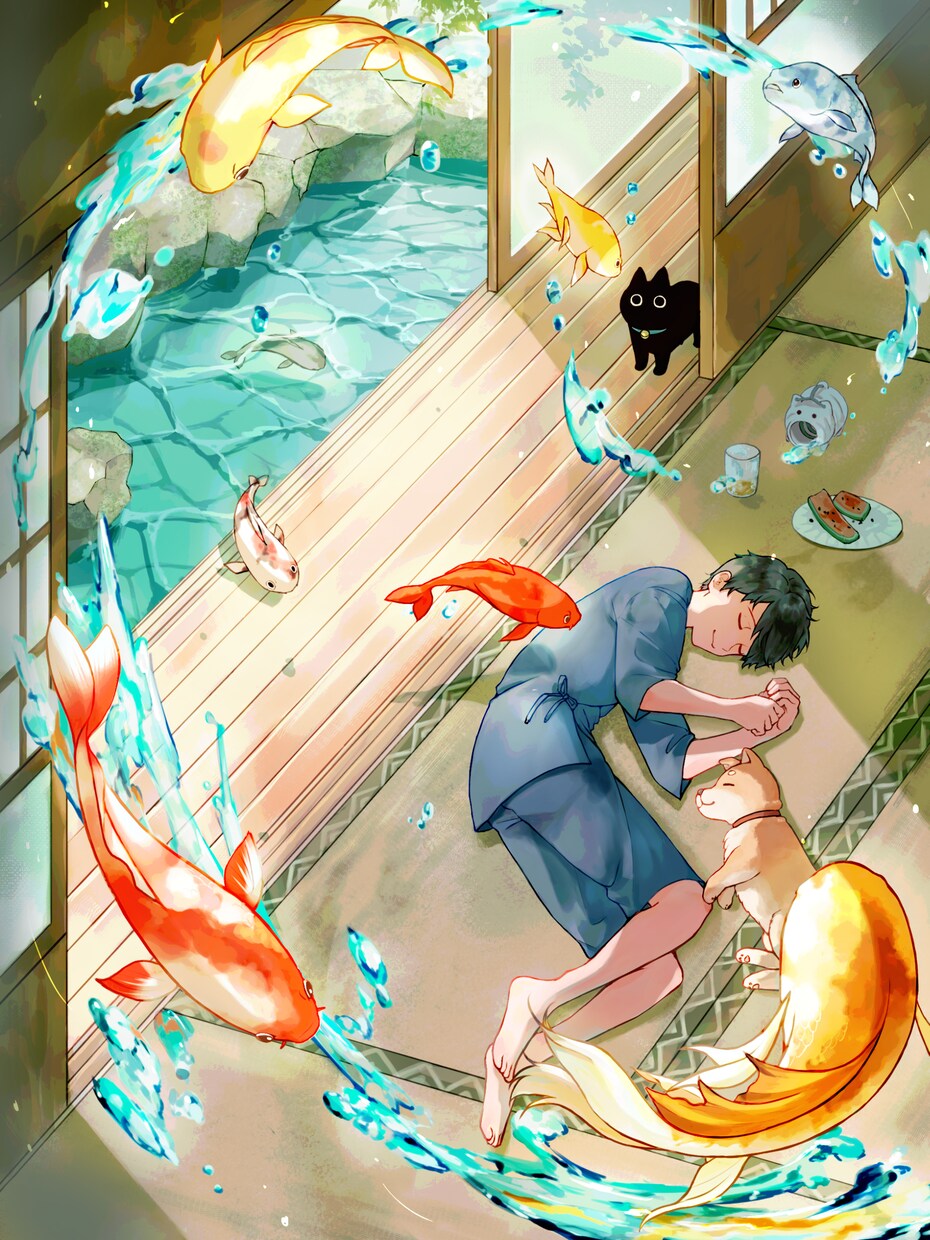 商用利用無料！心に残るイラスト描きます 観賞用、SNS、動画サムネ等に☆可愛いから格好良いまで イメージ8