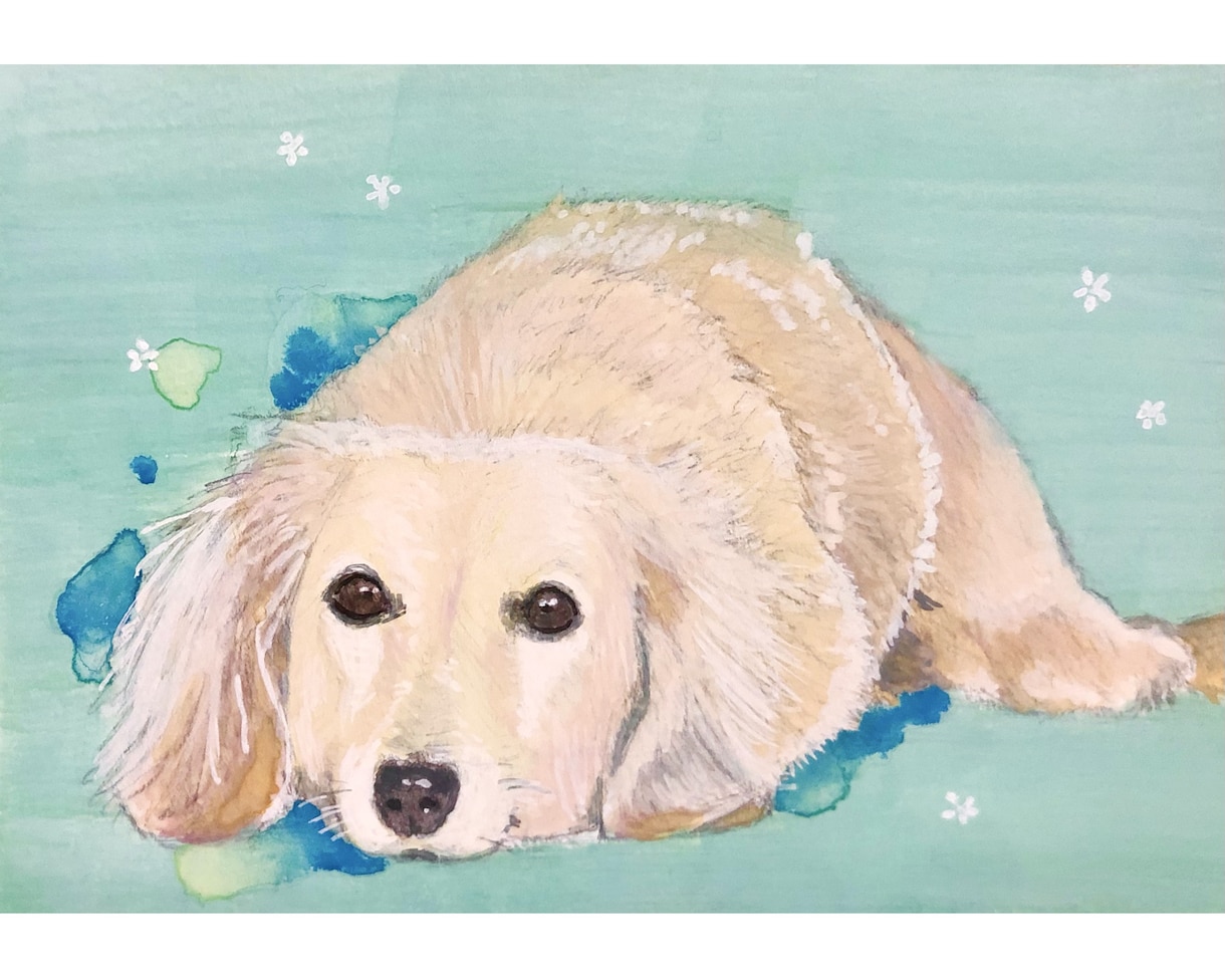 水彩でリアルなペットのイラストを描きます 現在、都合により受付休止中です イメージ2