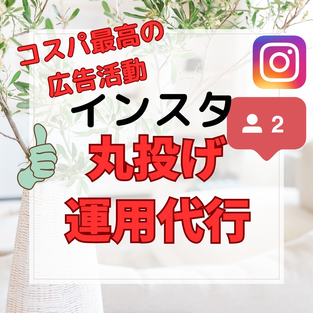 インスタグラム完全運用します インスタグラム運用代行会社が行う、プロの運用代行 イメージ1