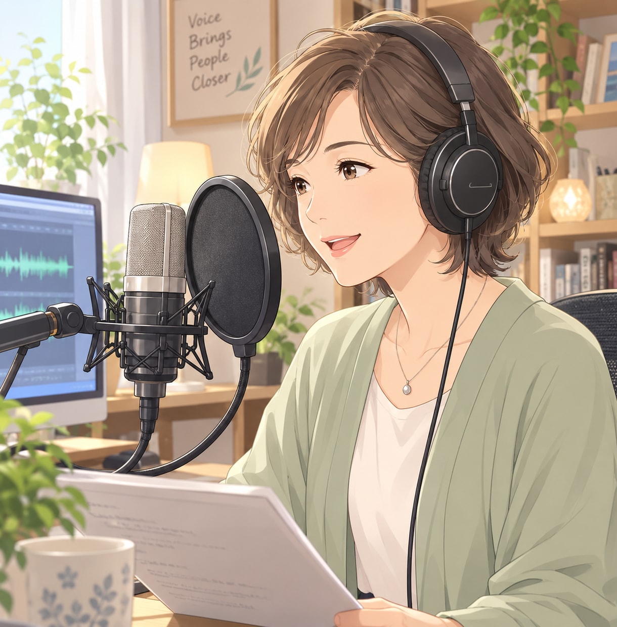 接客業30年の人生経験豊かな声をお届けします 人間観察に長けた表現で丁寧に収録致します イメージ1