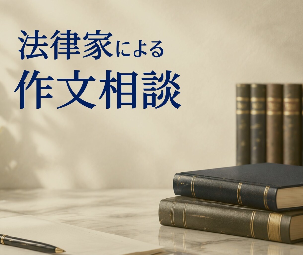 法律家が、中学受験作文の指導・アドバイスします 弁護士・社会保険労務士にも文章指導をしていました。 イメージ1