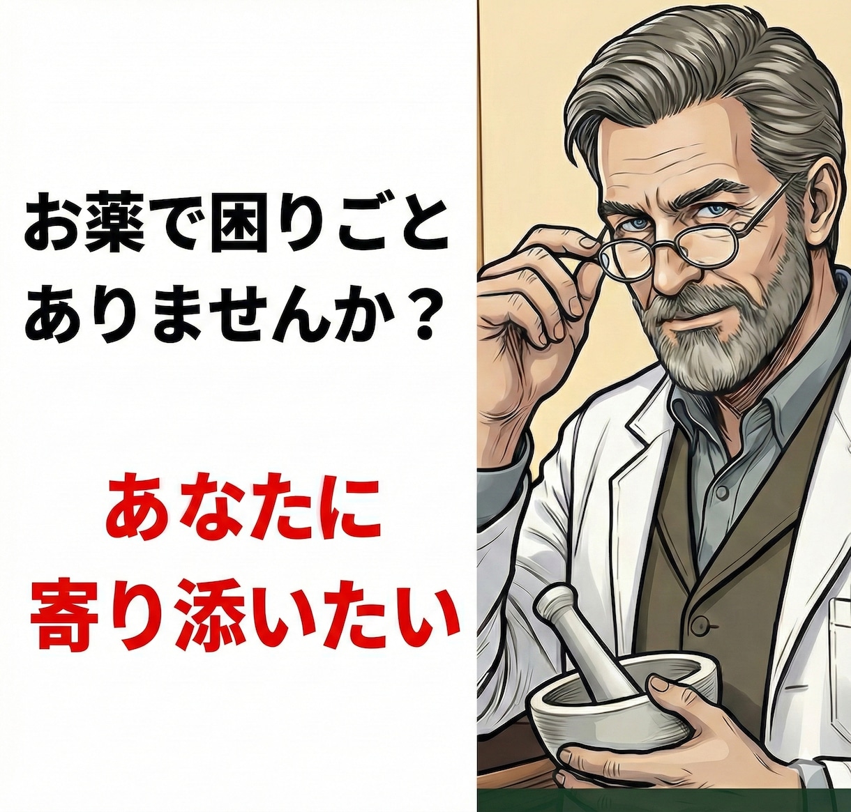 管理薬剤師が薬や健康の相談受け付けます 現役管理薬剤師があなたに寄り添い相談に乗ります。 イメージ1