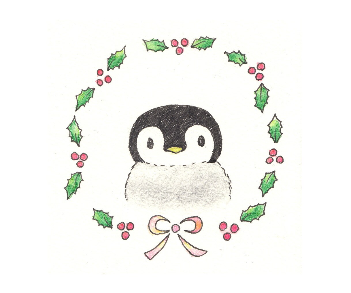 可愛い赤ちゃんペンギンのイラストを描きます ほのぼの優しいタッチのアイコンに癒されませんか♪ イメージ3