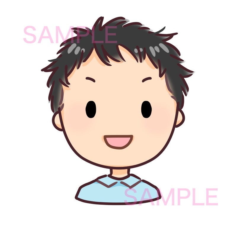 シンプルやわらかなアイコン お作りします SNSに、ブログに、動画に。いろいろ使えるやさしいイラスト◎ イメージ4
