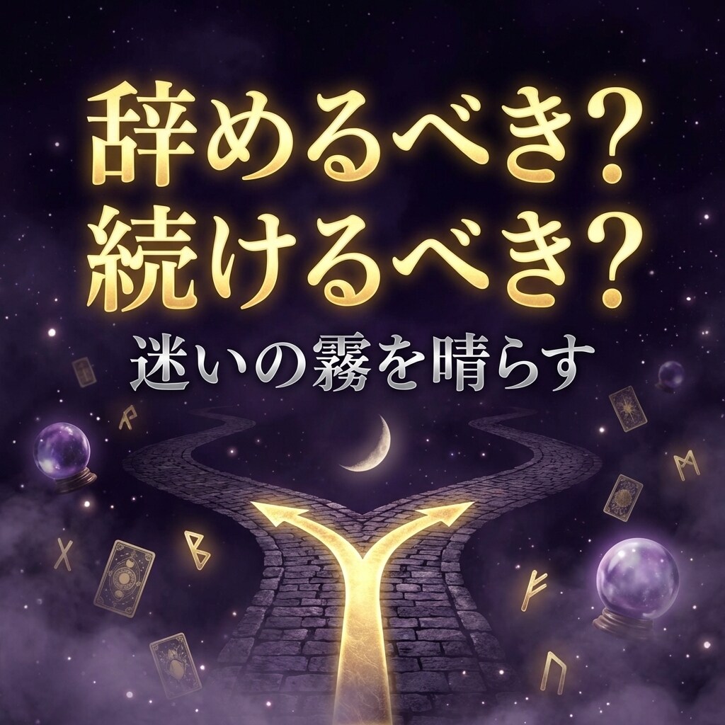 今の仕事続けるべき？転職の時期や適職みます 上司の本音・評価・転職のベストタイミング教えます イメージ3