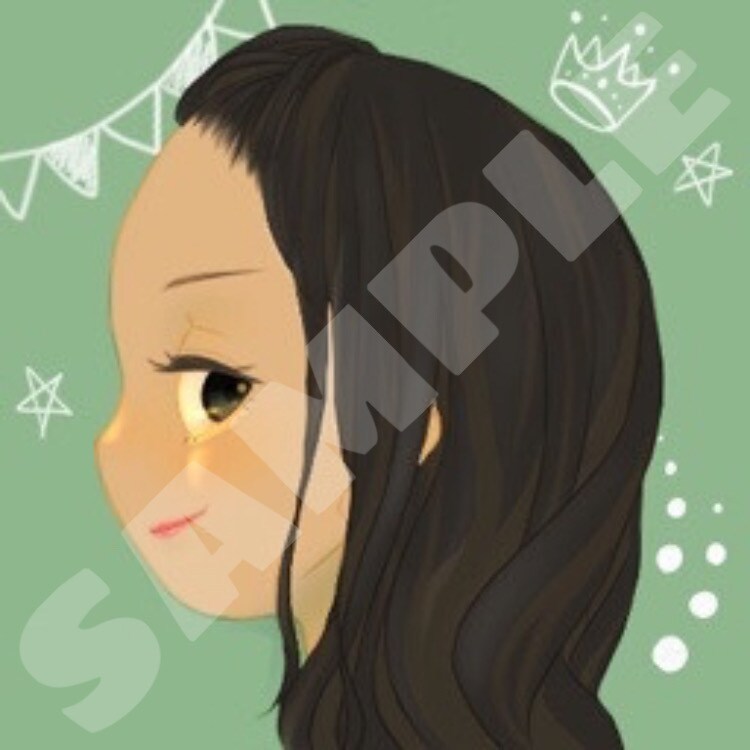 SNS用のアイコンお描きします シンプルだからこそ、個性が輝く。自分だけの表現を。 イメージ5