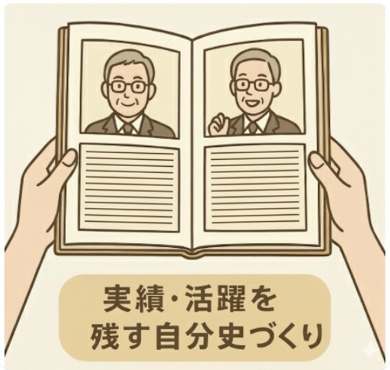 自分史・写真集のデザイン、印刷を承ります 実績・活躍を残す自分史、思い出をまとめた写真集づくりに イメージ2