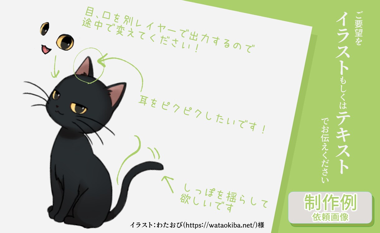 持ち込みイラストに簡単なモーション付けます 少しの動きで、もっと生き生きと。 イメージ3
