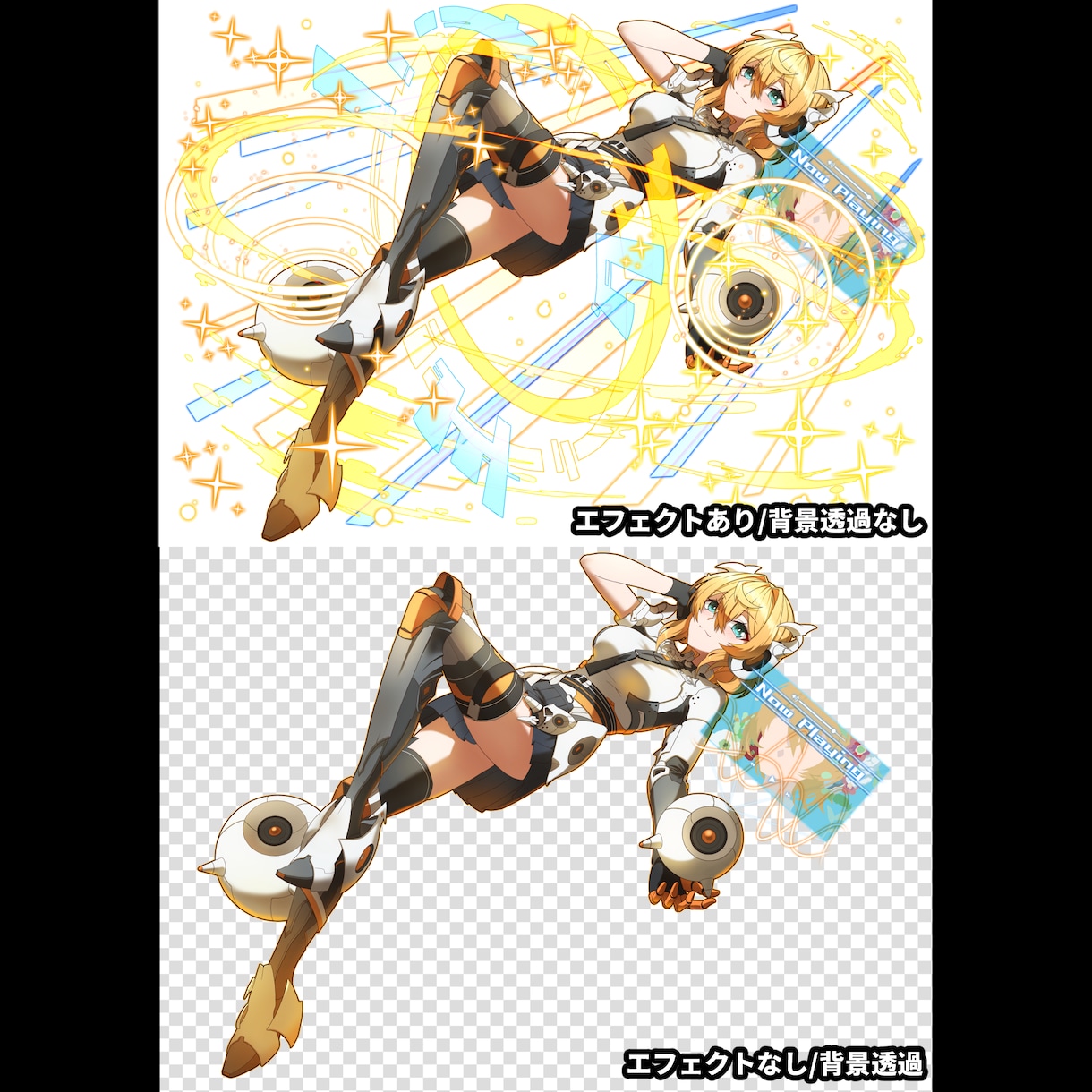 ソシャゲ風イラスト描きます 商用/二次利用可能、グッズ制作も可 イメージ3