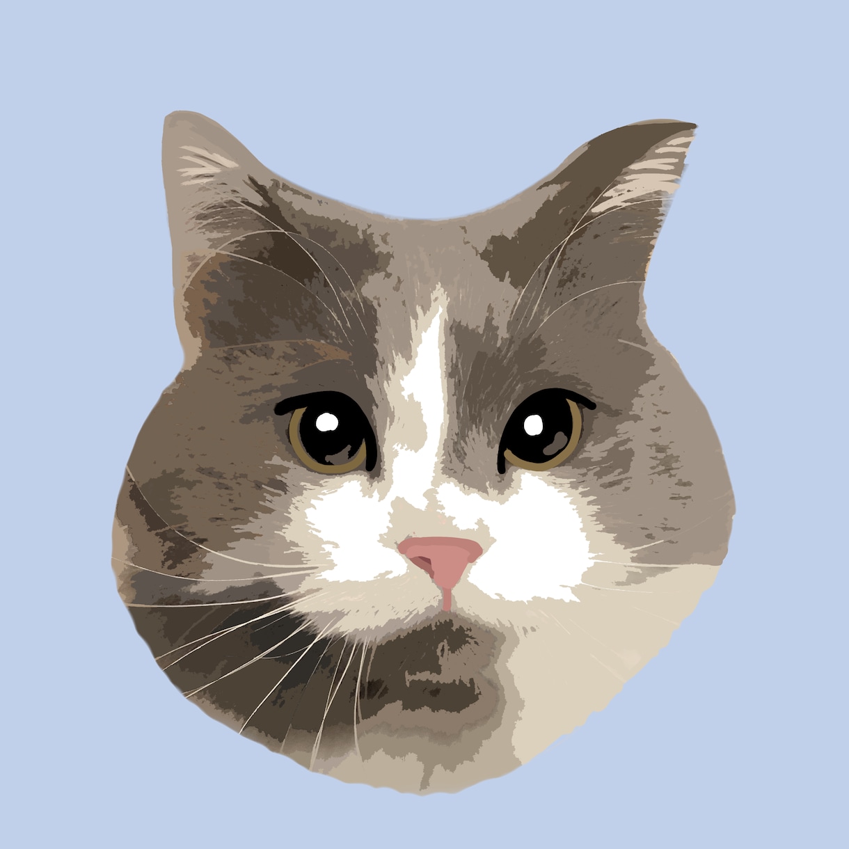 お洒落なシルエットイラストお作りします お洒落なSNSアイコンに！最短当日納品でお作りいたします！ イメージ5