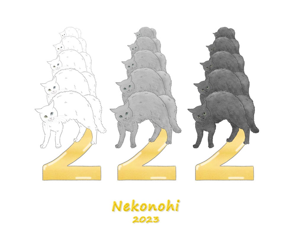 商用OK☆猫をモチーフにしたイラストを描きます 猫以外でもご相談下さい！ほんわか優しいタッチで笑顔に(^^) イメージ7