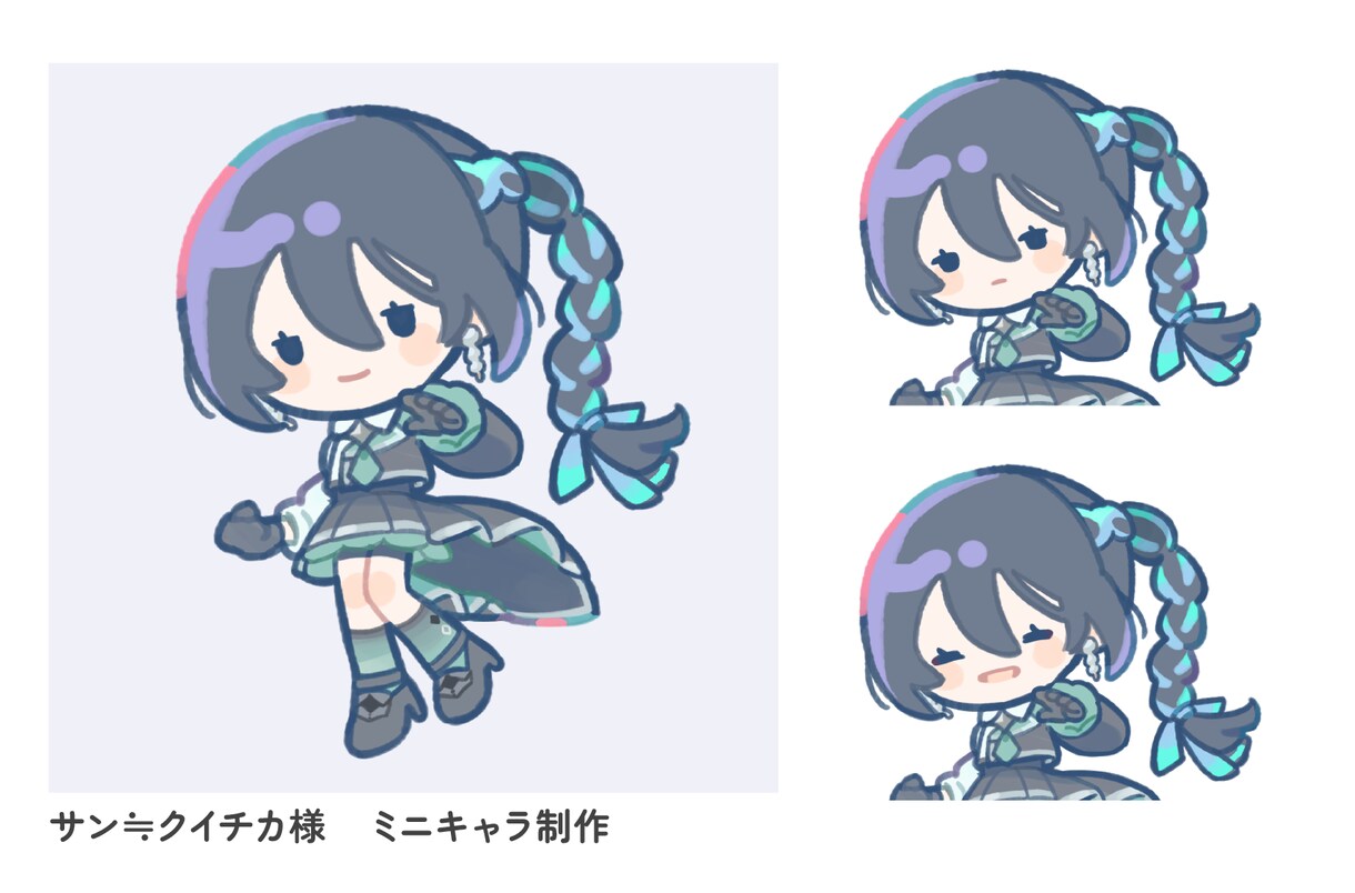 ほっこりかわいい♪ミニキャライラストを作成します SNSやブログ用アイコン、挿絵にも イメージ8