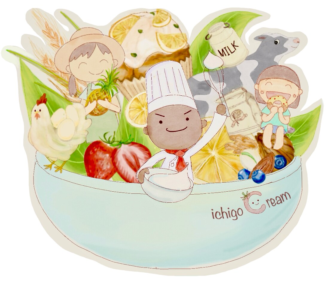 ほっこりスイーツ×ゆるキャラのイラストお描きします 見る人の心がふっとやわらぐような世界観を大切にしています。 イメージ6