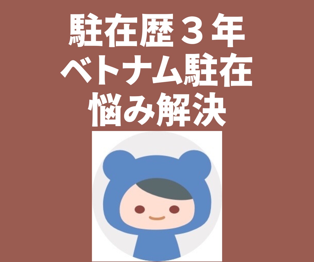 駐在歴３年｜ベトナム駐在の悩み解決します 駐在の不安解消！現地生活を楽しもう！ イメージ1