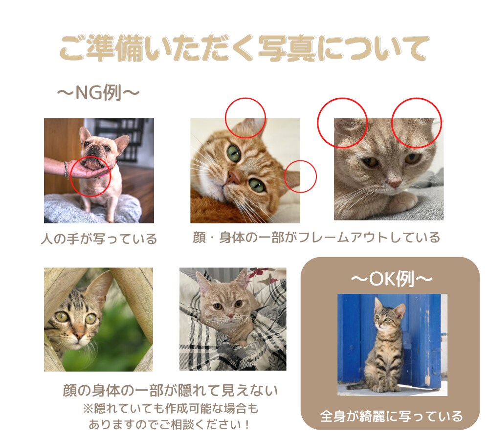 うちの子テーブルナンバー作ります 大切な家族のペットも結婚式に♪ イメージ3
