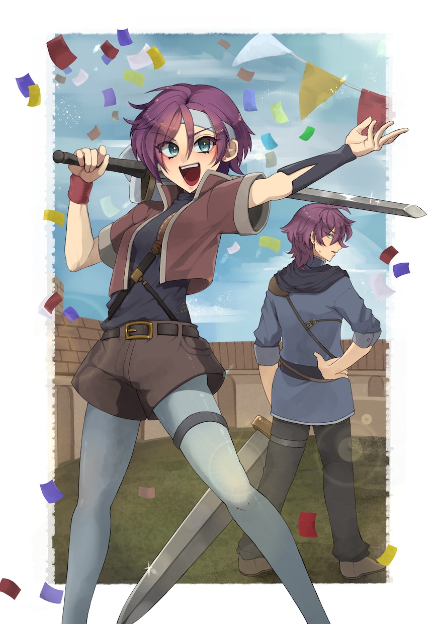 キャラデザ・イラスト作成します 美術系学生があなた好みのキャラクターを描きます！！ イメージ2