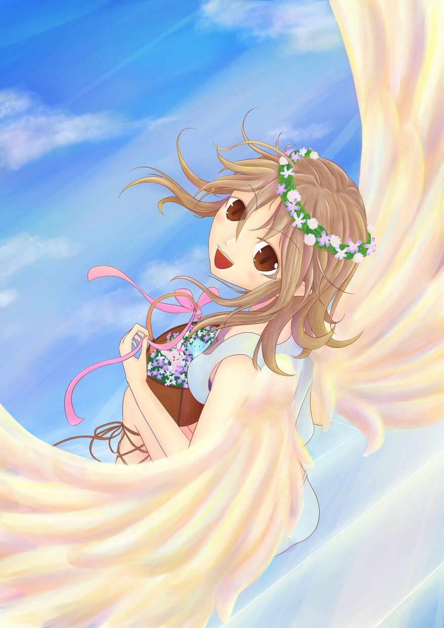 イラスト制作致します 可愛いから美しいまで！お花や宝石のような鮮やかなイラスト！！ イメージ9