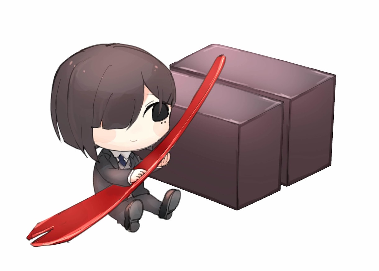 小さいキャラ描きます アイコン・アクキーに使えそうな2～3等身のキャラを描きます イメージ3
