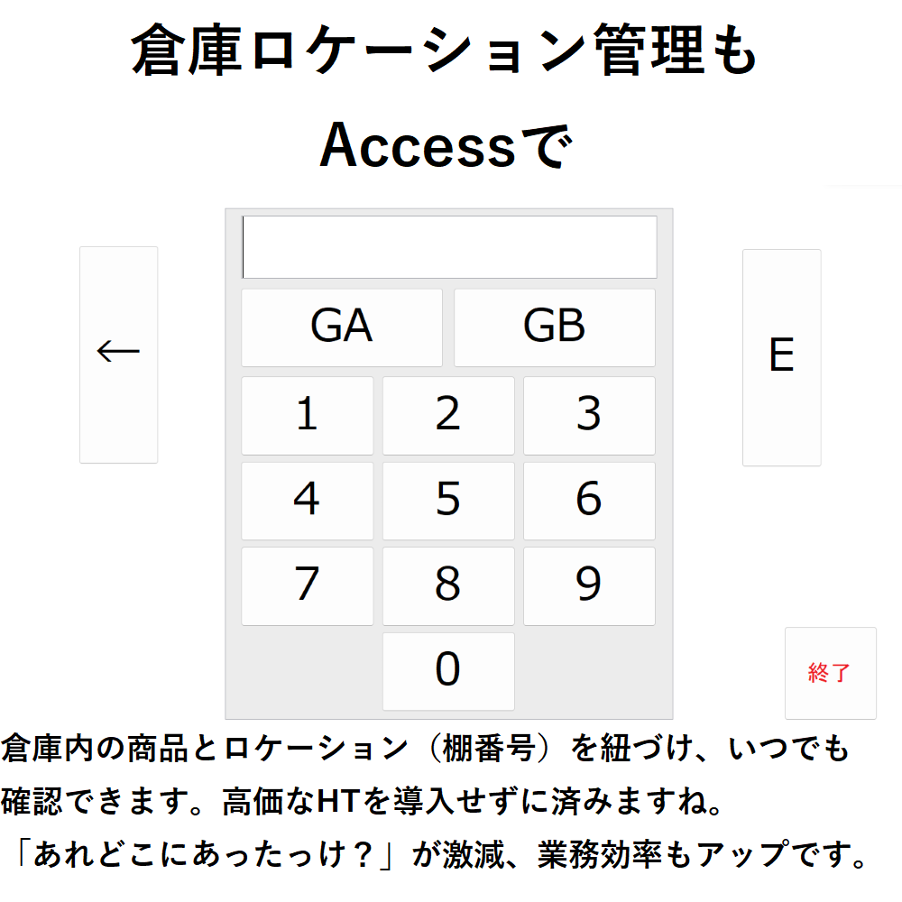 そのExcel業務、Accessで大改革します データベース化＆使いやすいインターフェースで業務効率大幅UP イメージ9