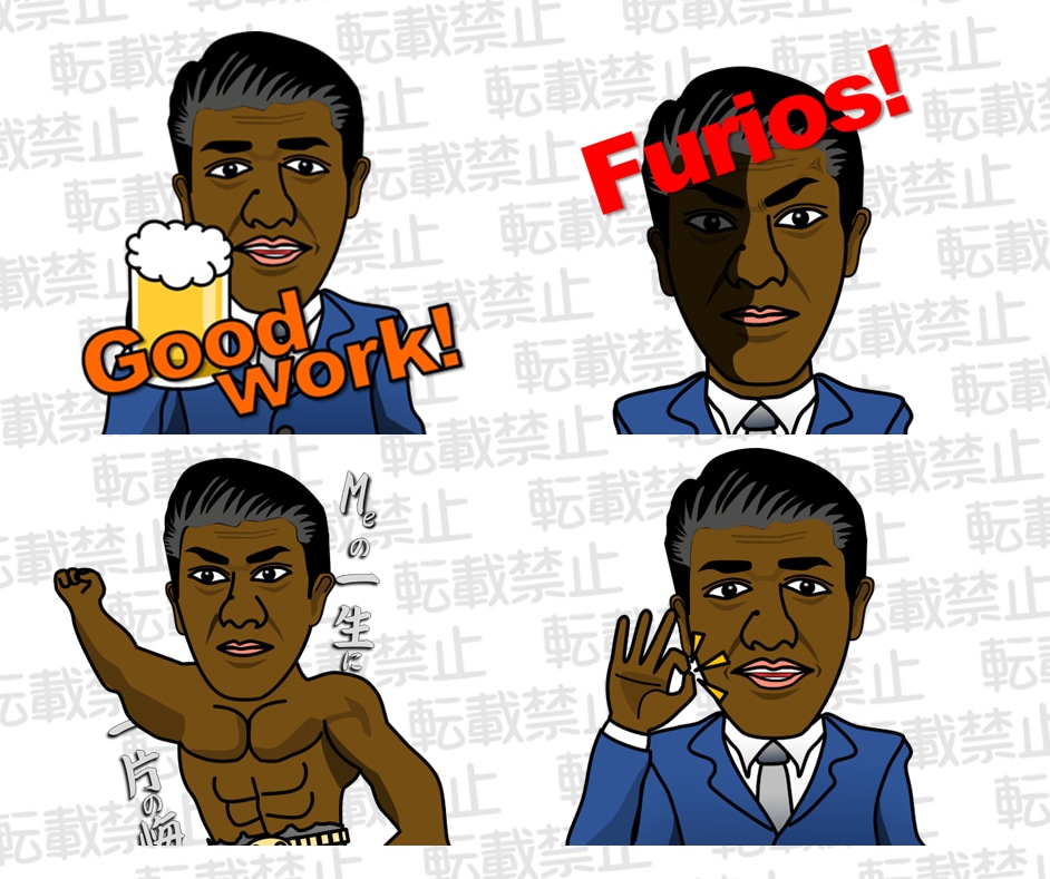 あなただけの似顔絵LINEスタンプ作成いたします オリジナルスタンプで楽しいコミュニケーションを‼ イメージ5