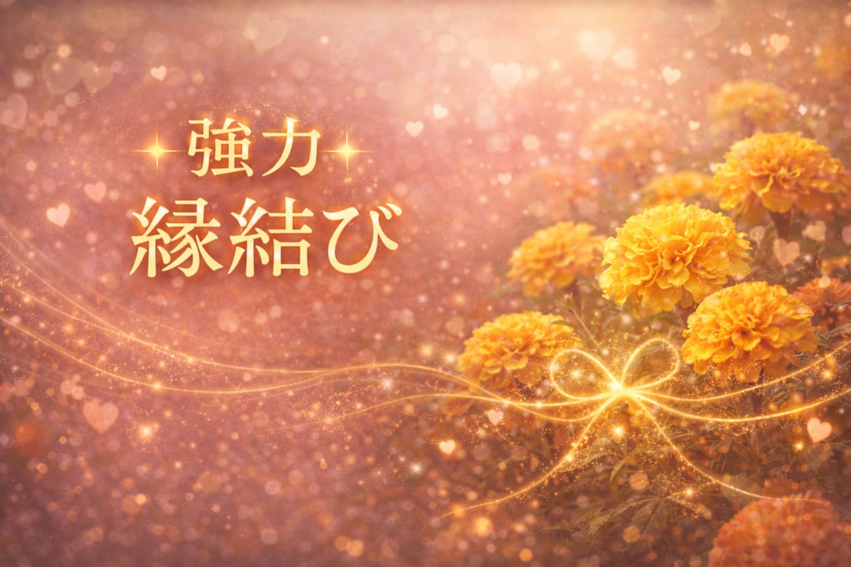 強力な縁結びを最短1〜3時間で対応☆ご縁を強めます 片思い・復縁・複雑愛☆切れないようお相手との縁を強く硬く結ぶ イメージ2