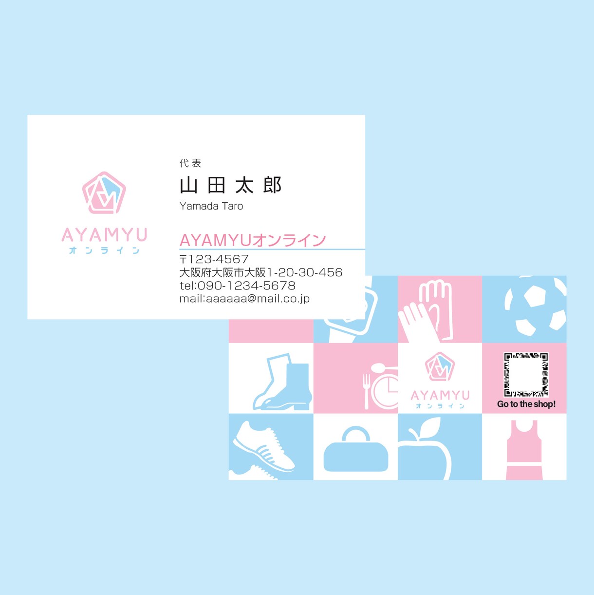 もらった人の印象に残るオリジナル名刺をお作りします 印刷して発送も対応可能です（送料込） イメージ6