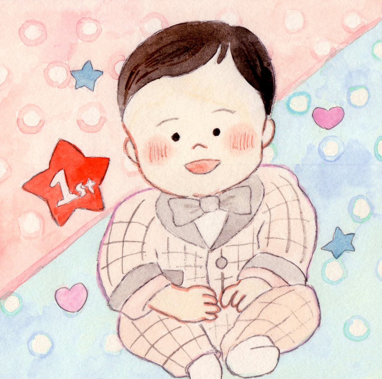 シンプルコース/ほのぼのタッチの似顔絵描きます 気軽に似顔絵を依頼してみたいという人向けのサービスです。 イメージ4
