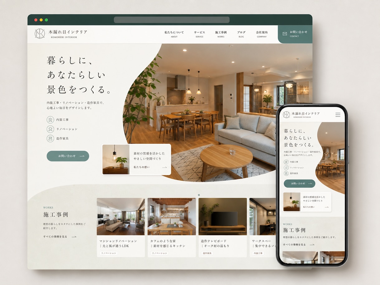 建設業専門のホームページを制作しますます 現場の強みが伝わる、更新しやすいホームページ イメージ5