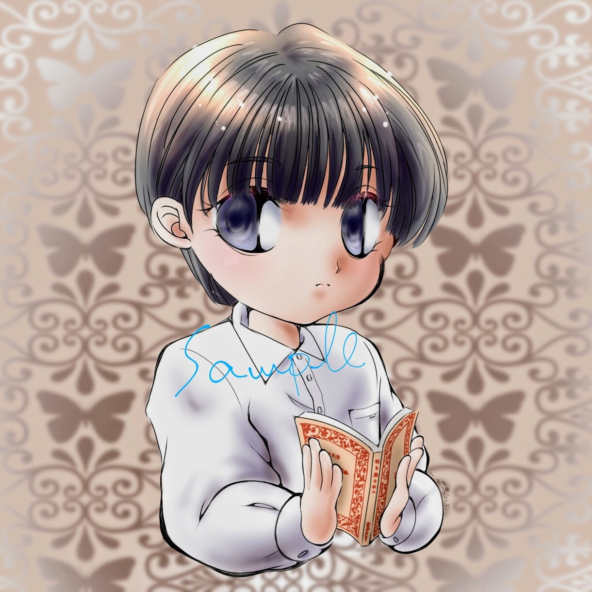 あなたのアイコン、可愛い“ちびキャラ”で描きます LINEやツイッター等SNSを可愛いアイコンで盛り上げよう！ イメージ3