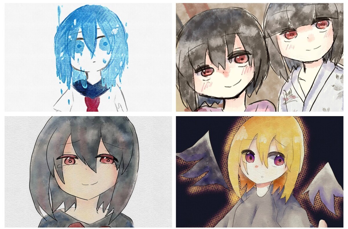 可愛い女の子やケモノのイラスト描きます 水彩風や厚塗りなど様々な塗りがお選びいただけます イメージ2
