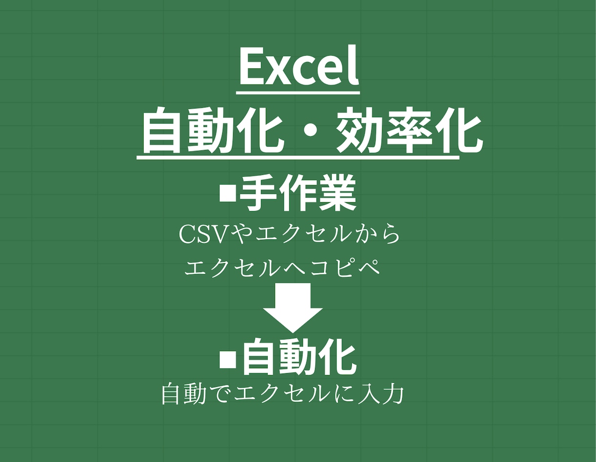 Excel作業！自動化＆効率化ツール作成します Excel作業を自動化・効率化、お任せください イメージ7