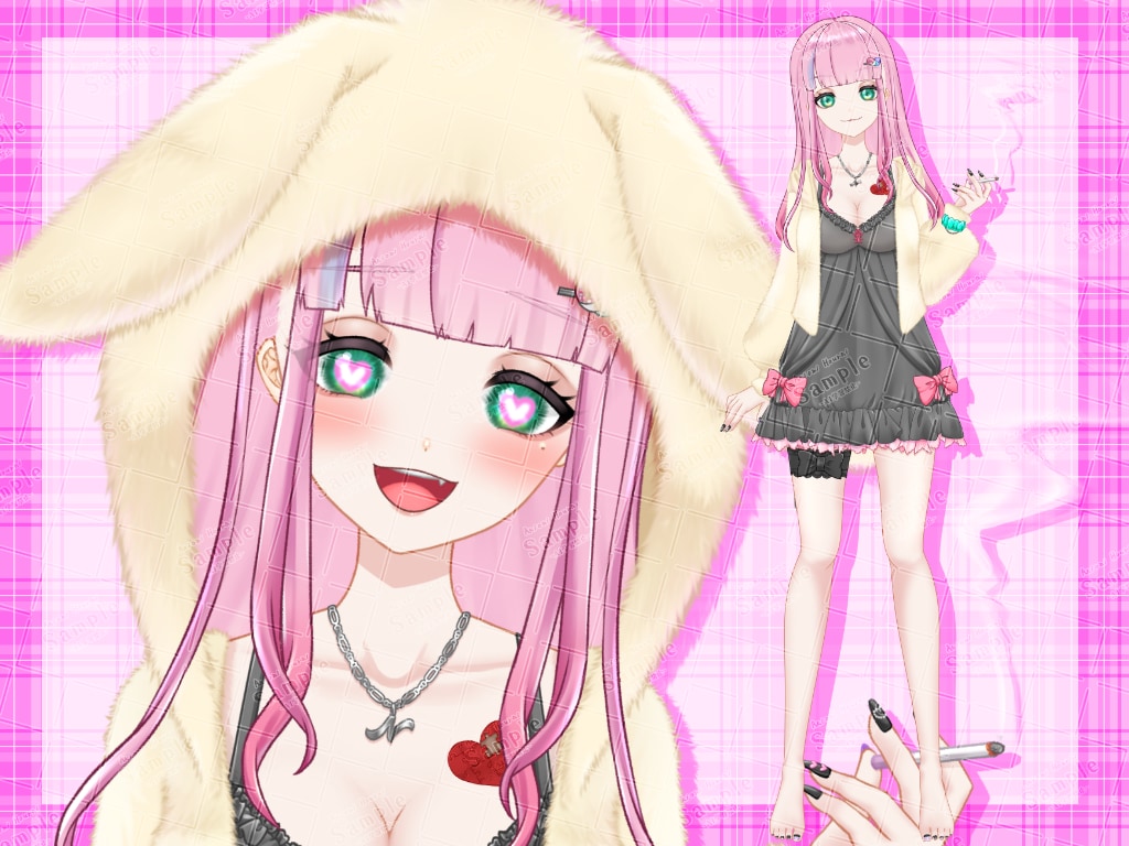 Vtuberモデルを制作致します ご予算相談可能！オプションも記載以外も気軽にご相談ください！ イメージ8