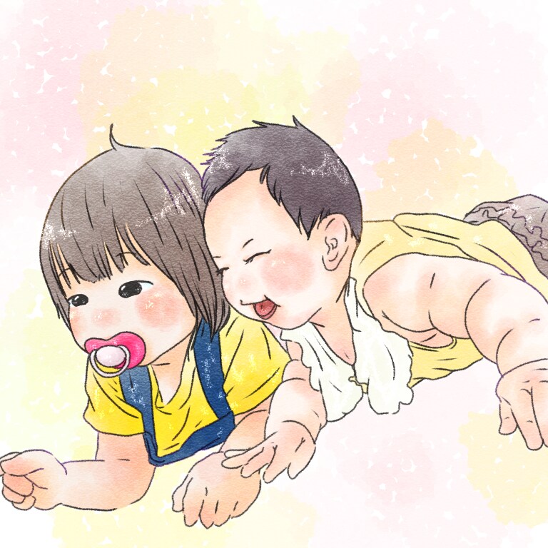 やわらかい雰囲気の似顔絵・挿絵を描きます 思い出の写真から、やさしい雰囲気の似顔絵を作成します イメージ9