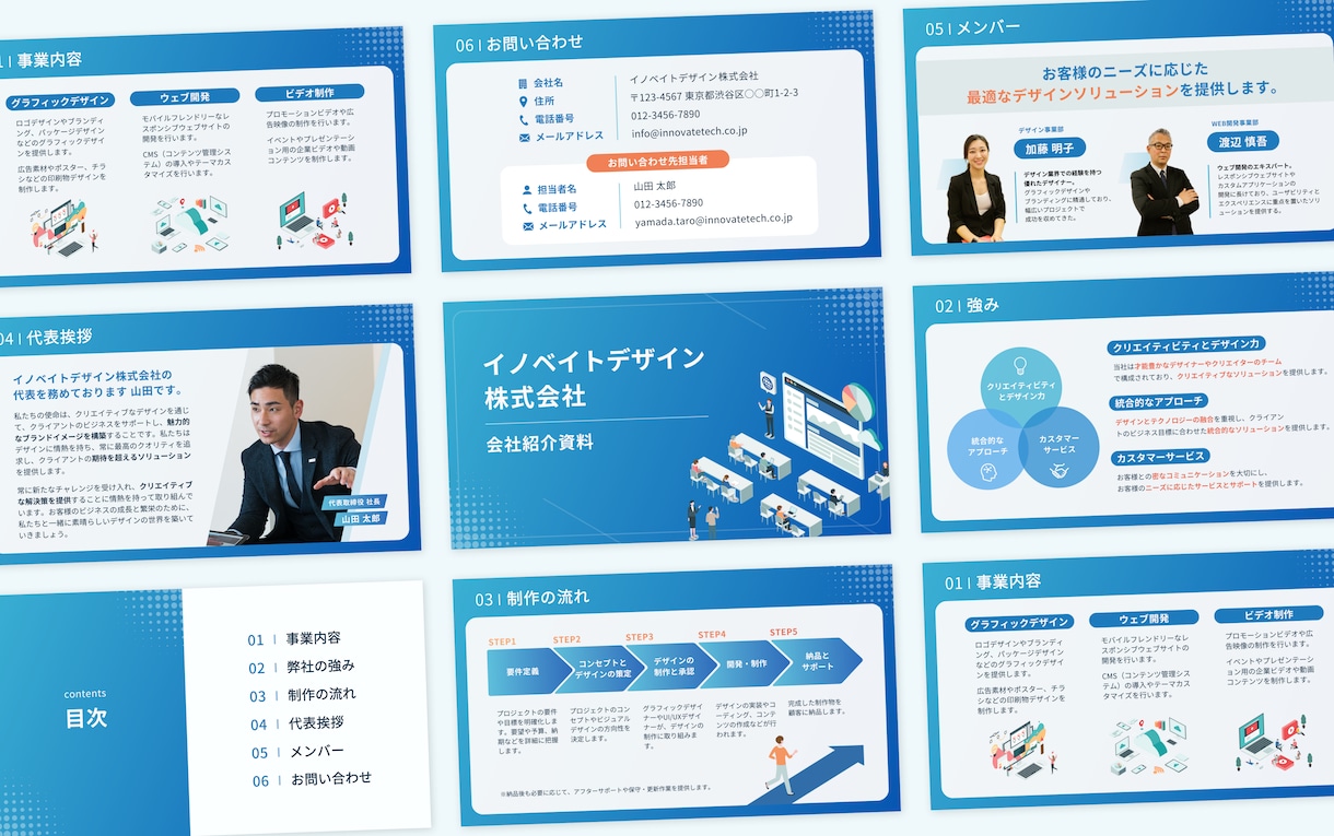 お持ちのスライド資料をブラッシュアップします Canva、PowerPoint、PDFの対応可能！ イメージ4