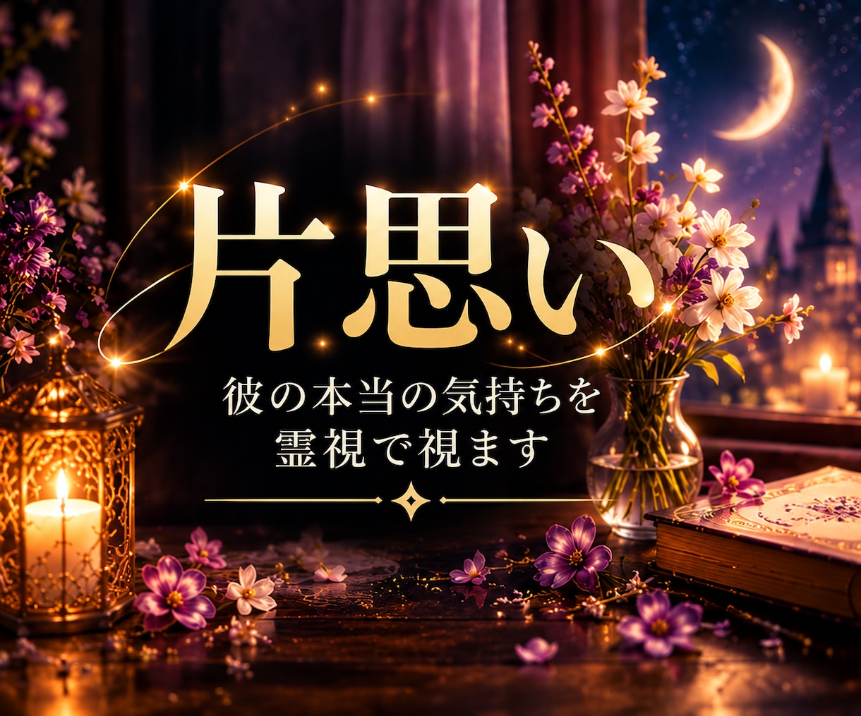 片思い｜彼の今の気持ちを霊視で視ます 進展しない恋、曖昧な態度。その奥にある彼の想いを紐解きます イメージ1