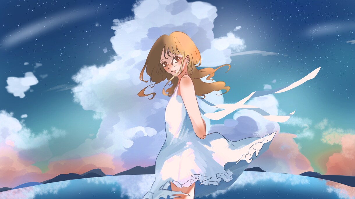 アイコン、立ち絵、歌ってみたのイラストなど描きます 依頼主様の求めるデザイン、イメージの実現を目指します。 イメージ1