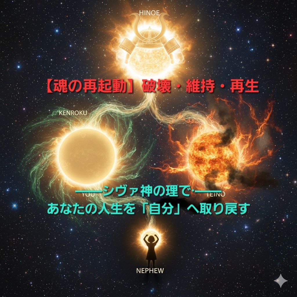 魂の再起動★カルマを破壊・心の維持・魂を再生します ――シヴァ神の理で、あなたの人生を「自分」へ取り戻す―― イメージ1