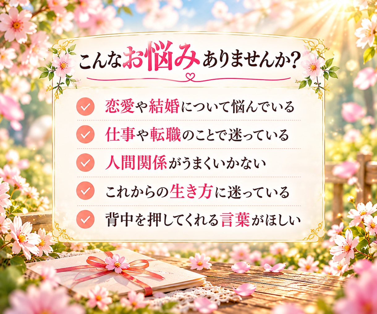 ご先祖さまから今必要なメッセージを届けます 祖父母の名前の音から、今のお悩みにヒントをお届けします イメージ2