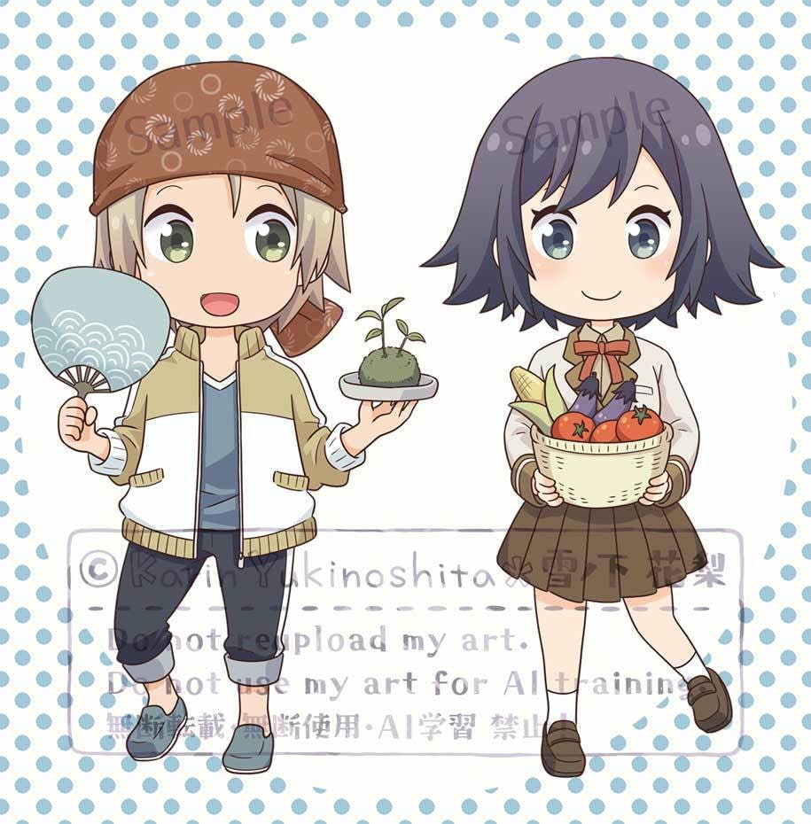 デフォルメキャラクター（2〜3頭身）を制作致します 商用可◆キャラクターで目を引くweb画面や印刷物に！ イメージ5