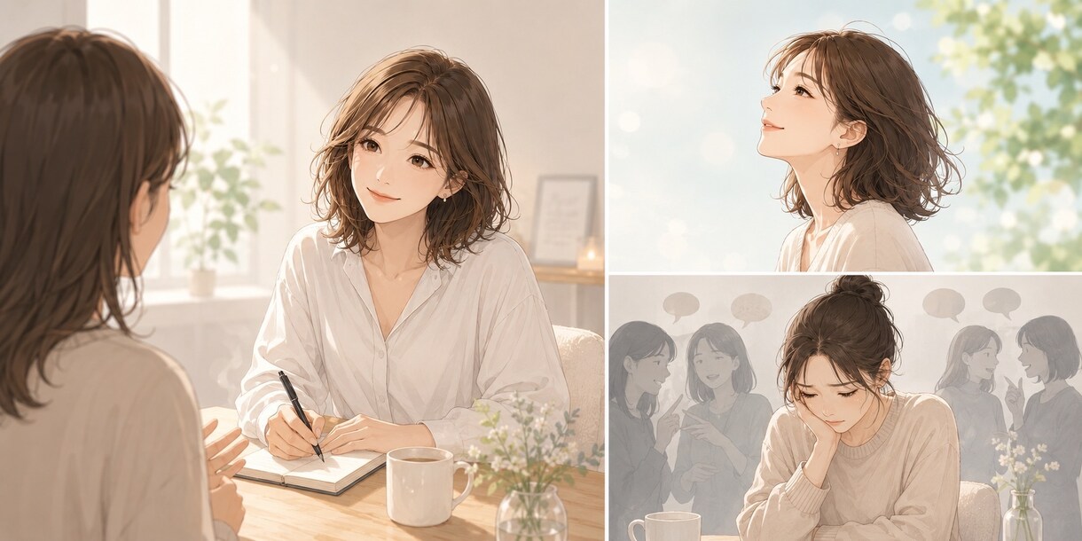 自分を追い込む癖、生きづらさを解消します 誰にも言えない悩みをが抱えてきた私だからこそ分かること イメージ3