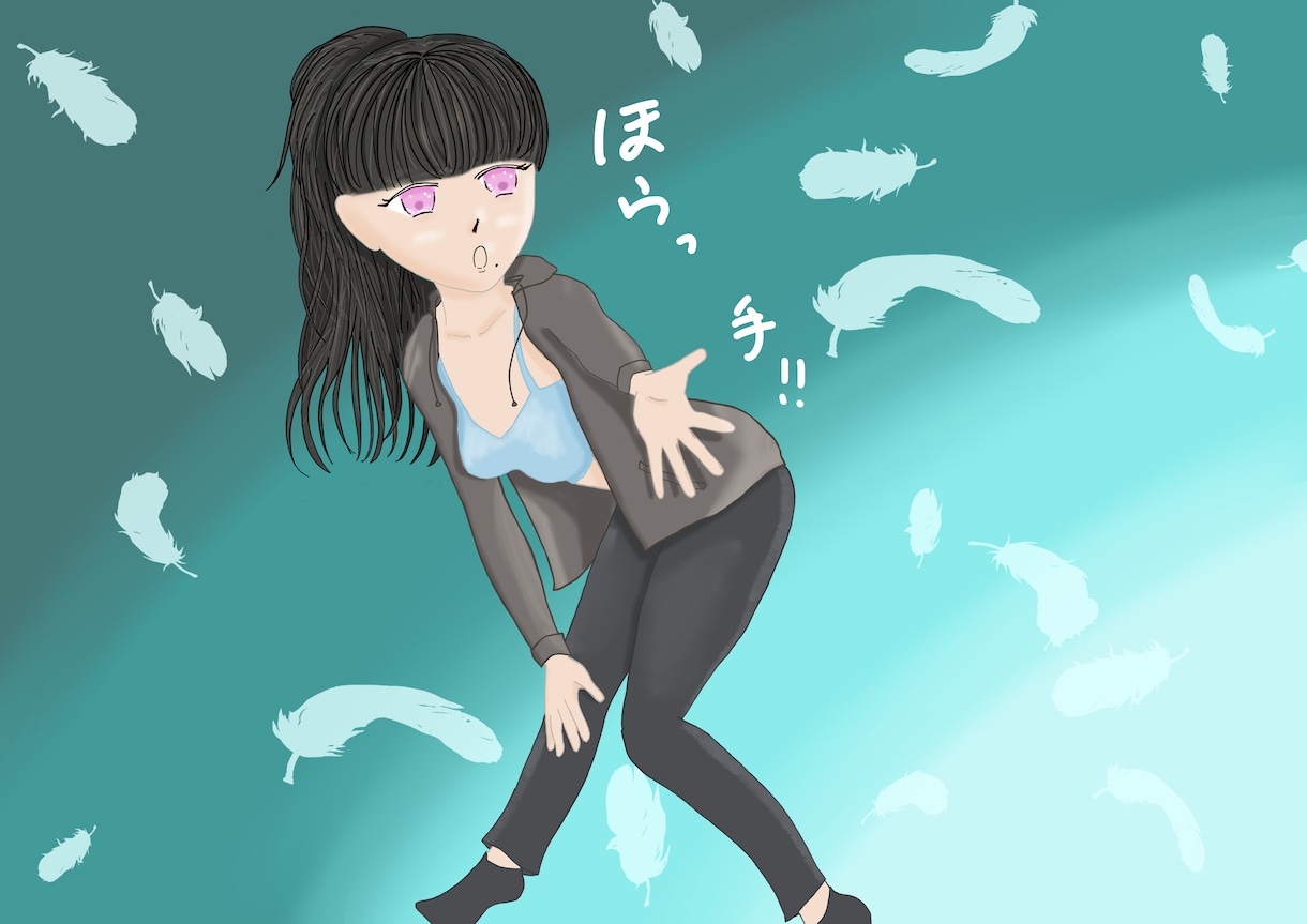 SNS用の可愛いイラスト描きます ゆるっとした可愛いキャラクターはいかがですか。 イメージ4