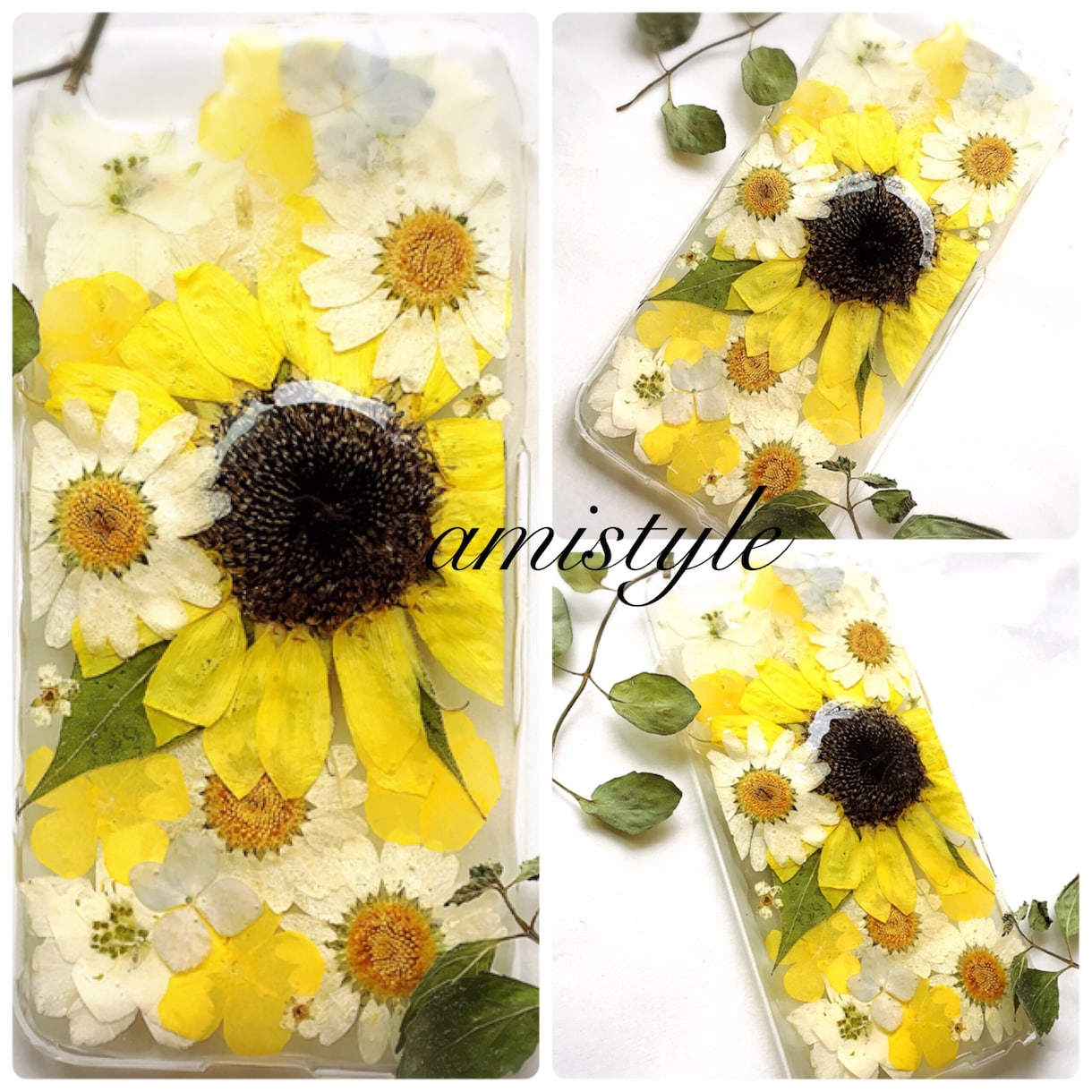 押し花のスマホケースを作成します 身近なスマホから毎日の生活にお花の彩りを…❤︎ イメージ7