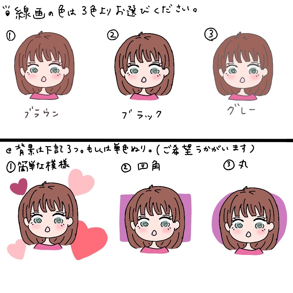 かわいいゆるふわアイコンを描きます ブログやSNSのアイコンにご利用下さい！｟最安値｠ イメージ2