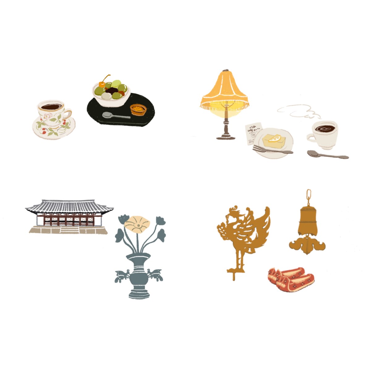 商用利用OK！ほんわか優しいイラストお描きします ちょっとした挿絵に。ややデフォルメした小さめイラストです。 イメージ9