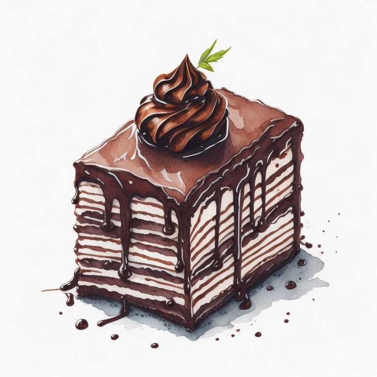 商用利用可能な食べ物の水彩画イラスト描きます 温かみのあるイラストで美味しさを届けます イメージ5