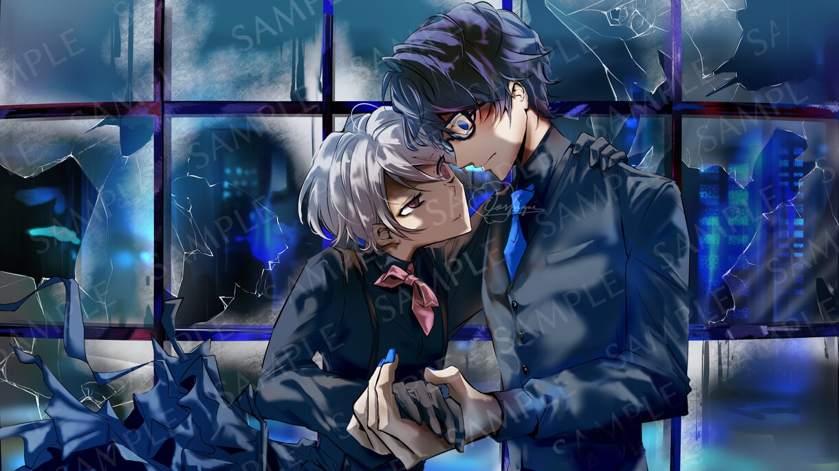 イラスト制作 ― 物語の一瞬をお仕立ていたします MVイラスト、表紙や挿絵、キービジュアル等世界観を伝えます！ イメージ9